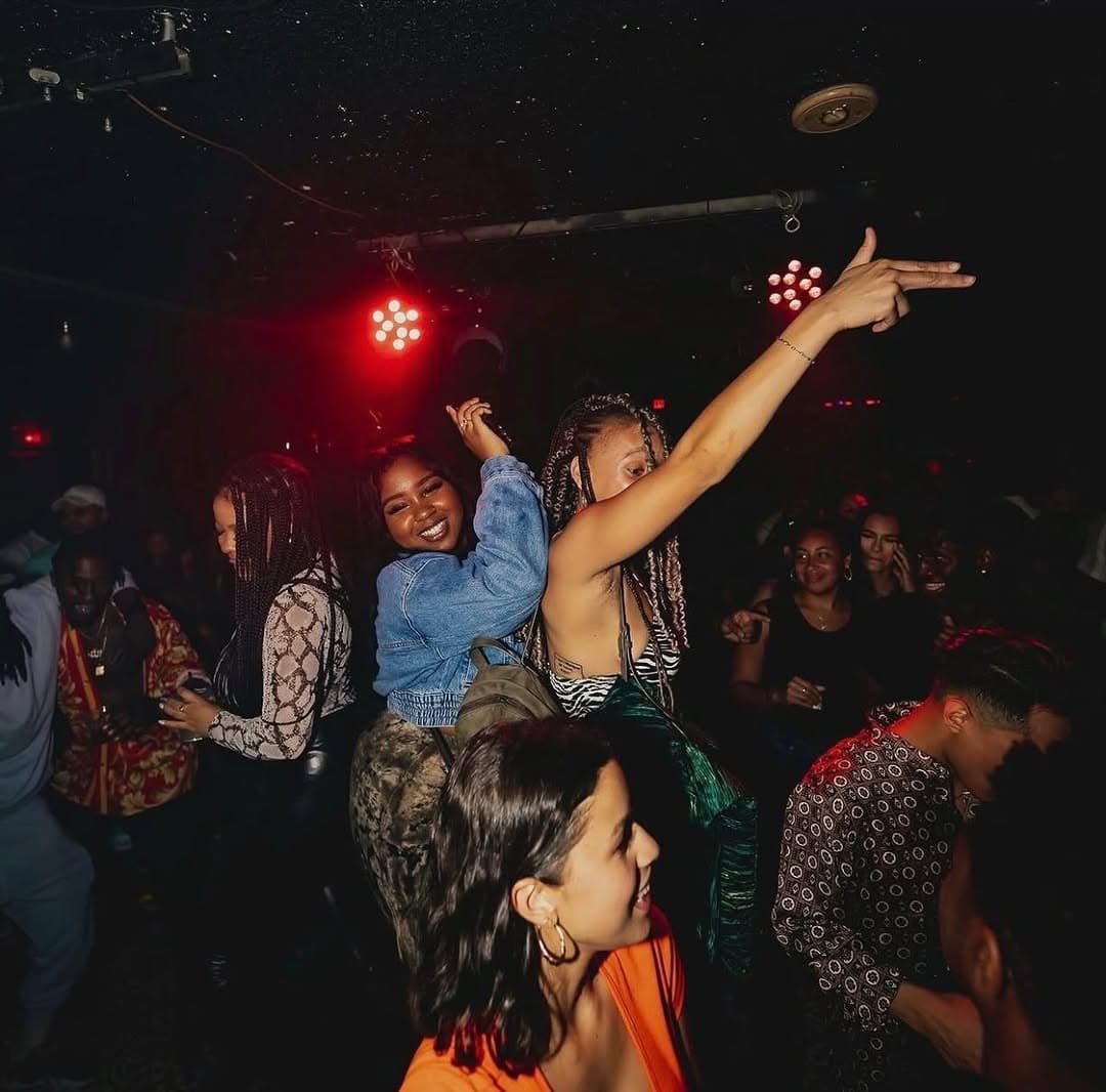 Dance floor at a Flags of the East event